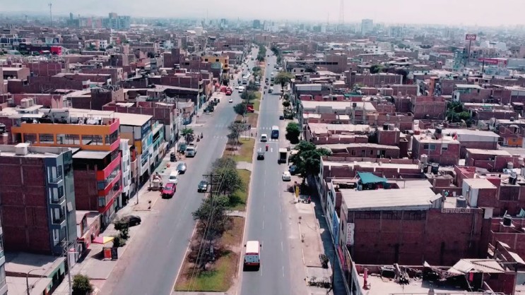 Vista aérea y Cobertura Nacional